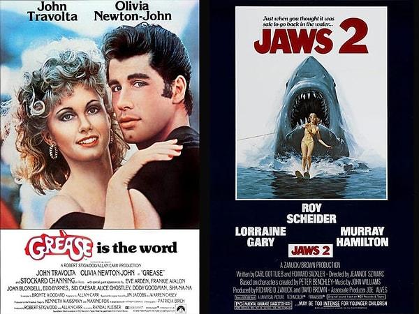 16. "Grease" ve "Jaws 2" — 16 Haziran, 1978