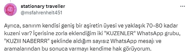 WhatsApp grubunda ne muhabbet dönüyordur. 😂