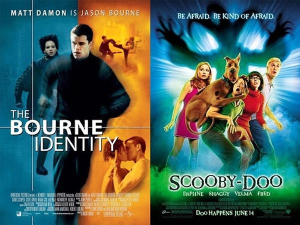 7. "The Bourne Identity" ve "Scooby-Doo" — 14 Haziran 2002