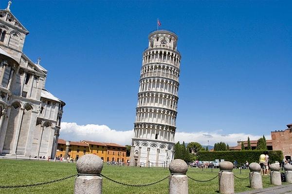 7. İtalya'nın ünlü kulesi olan "Pisa Kulesi" hangi şehirde bulunmaktadır?