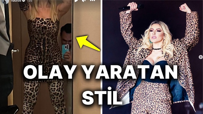 Hadise Baştan Aşağı Leoparlı Stiliyle Hepimizi Bir Miktar Afallattı!