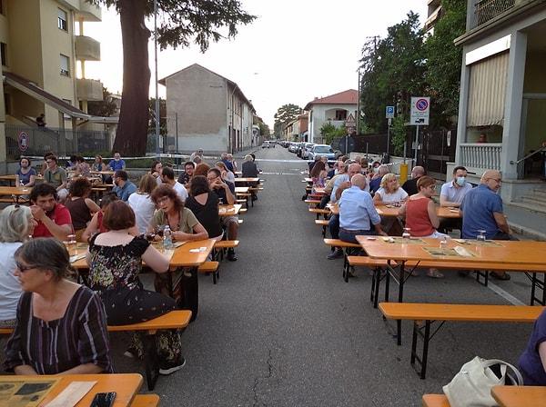 Vicenza kentinde bir belediyenin makarna partisi etkinliğine izin vermemesi ülke çapında tartışmalara neden oldu.