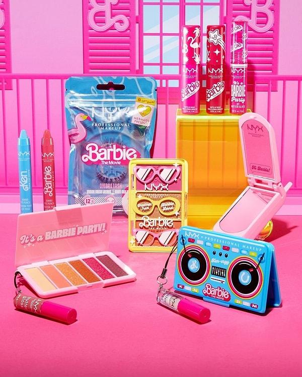 18. Kozmetik sektöründen de bir atak: Nyx ile Barbie ortaklığı geldi.