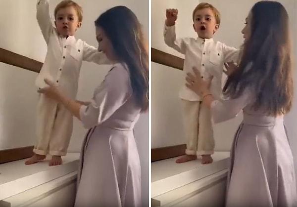 Sosyal medya fenomeni bir anne olan Şeyda Koç'un oğlu Ömer ile yaptığı paylaşımlar viral olmaya devam ediyor.
