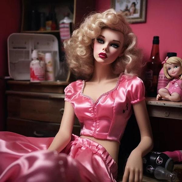 15. Bu Barbie depresyonda.