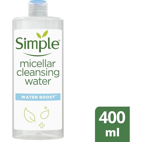 6. Simple Water Boost Micellar Makyaj Temizleme Suyu