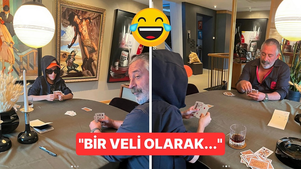 Cem Yılmaz Oğlu Kemal'le Kağıt Oynadığı Anları Paylaştı, Tüm Ebeveynlere Seslendi!