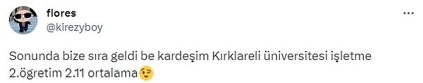 10. Tekrar kazandın galiba.