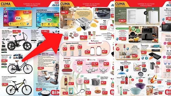 BİM'e Dikey Süpürge Geliyor! 1 - 4 Ağustos 2023 BİM Aktüel Ürünler İndirim Kataloğu