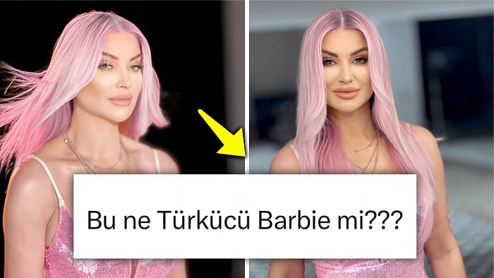 Barbie Akımına Katılan Songül Karlı'nın Baştan Aşağı Pembe Stili Herkesin Ayarlarıyla Oynadı