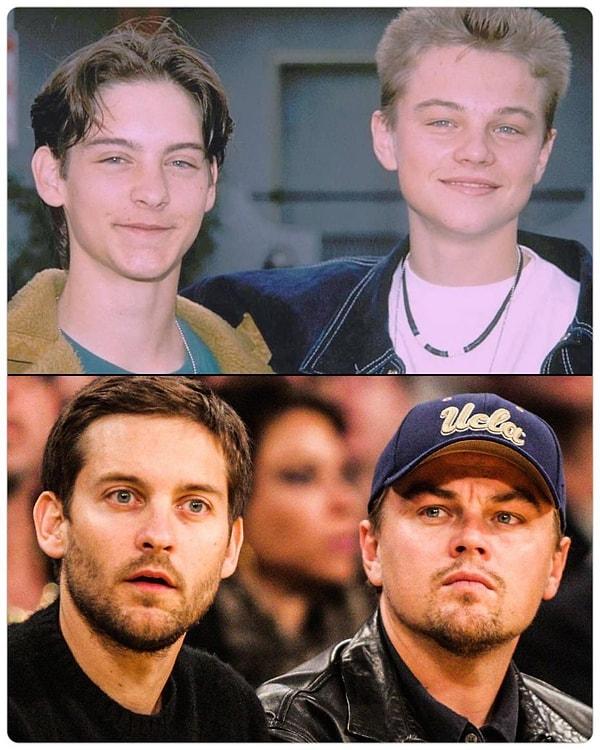 7. Leonardo DiCaprio ve Tobey Maguire