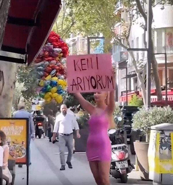 En son İstanbul sokaklarında elinde "Ken'i arıyorum" pankartıyla dolaşan Ukraynalı kadın gündem oldu.