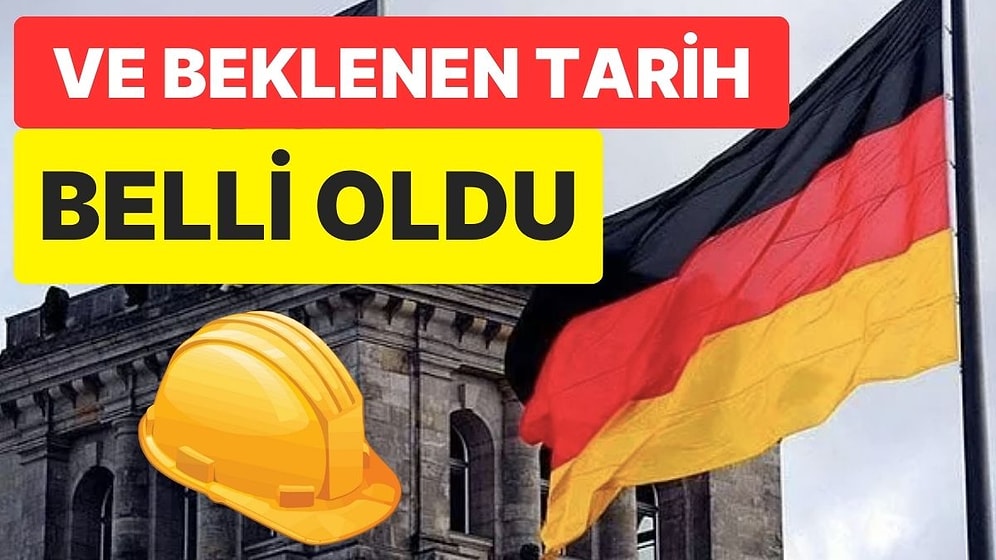 Almanya’ya İşçi Olarak Gitmek İsteyenler Dikkat! ’Şans Kartı’ Vizesinin Tarihi Belli Oldu