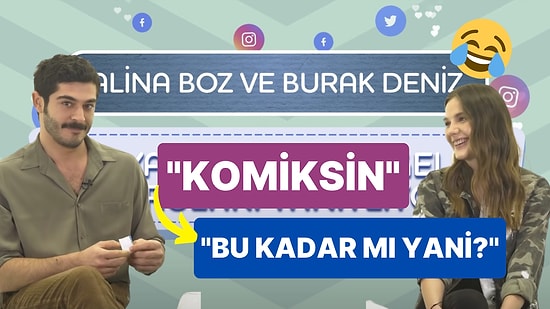 Alina Boz & Burak Deniz Sizden Gelen Soruları Yanıtlıyor: "Benim Kafam Hızlı Çalışıyor!"
