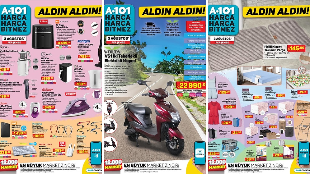 A101'e Barbie Ürünleri Geliyor! 3 Ağustos 2023 A101 Aldın Aldın Kataloğu