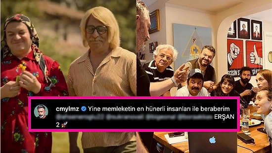 Beklenen Haber Geldi: Erşan Kuneri'nin İkinci Sezonunu Müjdeleyen Cem Yılmaz, Yeni Kadroyla Fotoğraf Paylaştı!