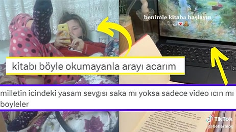 Kitap Okumaya Hazırlanırken Harcadığı Eforla İçimizdeki Yaşama Sevgisini Sorgulatan Kullanıcı Güldürdü