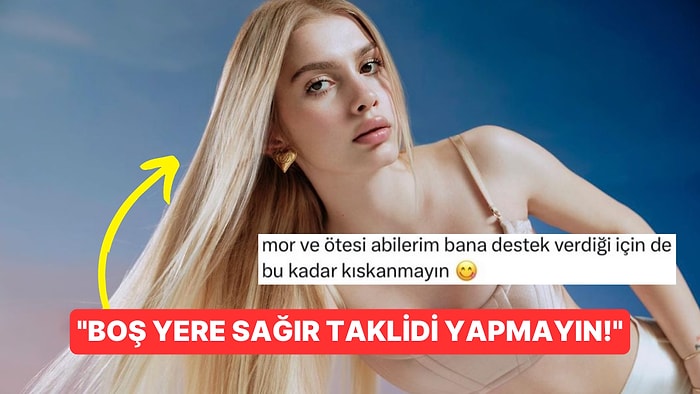 Mor ve Ötesi'yle Düetinden Sonra Sert Eleştiriler Alan Aleyna Tilki Sert Cevap Verdi!