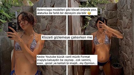 Zeynep Bastık'ın Tuvalet Selfiesi Sosyal Medya Kullanıcılarının Diline Düştü!