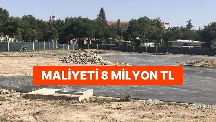 Maliyeti 8 Milyon TL: Geçen Yıl Açılan Millet Bahçesine Yeniden Havuz Yapılıyor