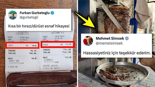 "Vergi Kaçıran Esnafı Boykot Etmek Lazım" Diyen Kullanıcıya Maliye Bakanı Mehmet Şimşek'ten Yanıt Geldi!