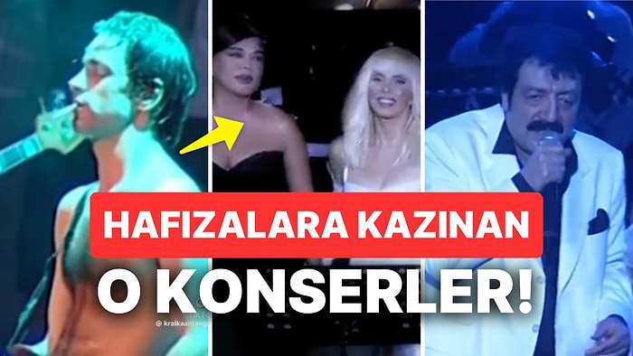 ''Türk Müzik Tarihinin En İyi Konser Performansı Hangisi?'' Sorusuna Gelen Birbirinden Efsane Örnekler