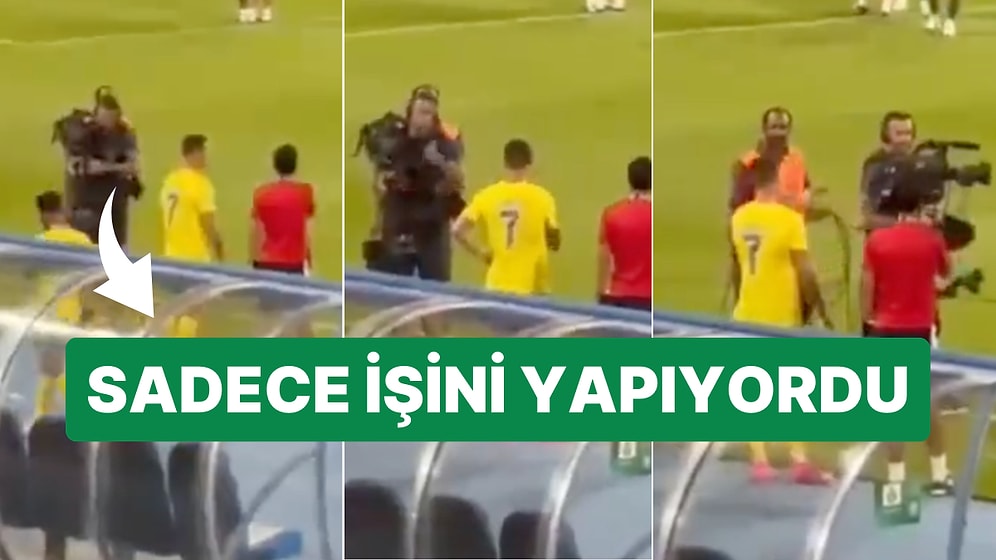 Cristiano Ronaldo, Gol Atamadığı Maçın Ardından Sinirini Kameramandan Çıkardı