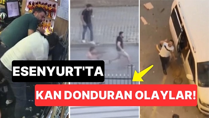 Esenyurt Vurulma Olayı Sonrası Son Zamanlarda Yaşanan Kan Dondurucu Olaylar