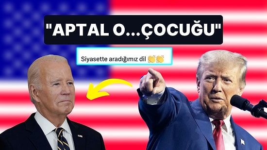 Trump Sınır Tanımıyor: ABD Başkanı Biden'a Küfreden Donald Trump Sosyal Medyanın Gündeminde