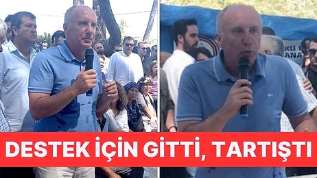 Halka Destek Olmak İçin Akbelen Ormanı'na Giden Muharrem İnce Halkla Tartışıp Ormandan Ayrıldı