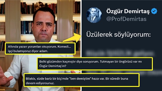 Özgür Demirtaş'ın İşsizlik Öngörüsüne Beyin Yakan Yorumlar