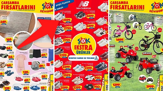 ŞOK'a New Balance 530 Geliyor! 2 Ağustos 2023 ŞOK Aktüel Ürünler Kataloğu