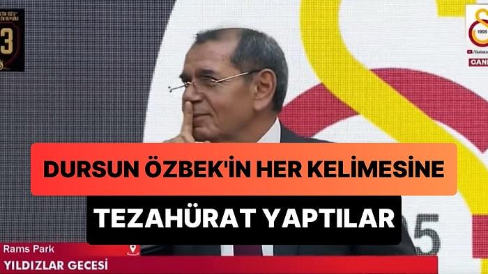 Dursun Özbek'in Yeni Transferleri Açıkladığı Etkinlikte Galatasaray Taraftarları Her Kelimeye Tezahürat Yaptı