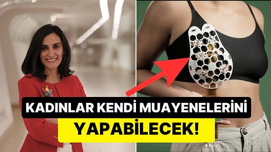 Türk Bilim İnsanı Canan Dağdeviren Meme Kanserine Karşı Elektronik Sütyen ile Hayati Bir Buluşa İmza Attı