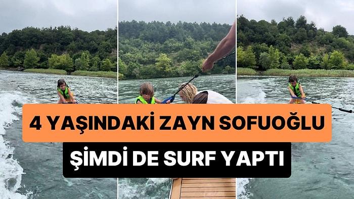 4 Yaşındaki Zayn Sofuoğlu Şimdi de Surf Yaptı: Eğitmeni, 'Şimdiye Kadar Eğittiğim En Yetenekli Çocuk' Dedi