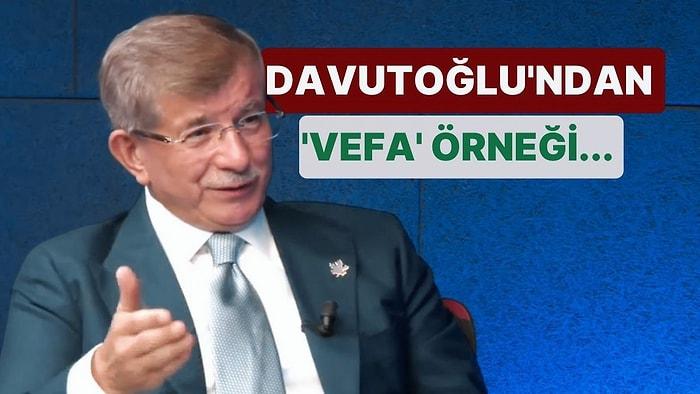 Ahmet Davutoğlu'ndan 'Vefa' Örneği: 'En Son Tercihim Seçime CHP Listesinden Girmekti'