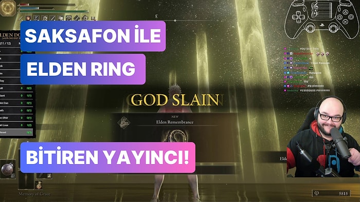 Bu Oyuncu Çıldırmış Olmalı: Elden Ring'i Saksafon İle Bitiren Adam