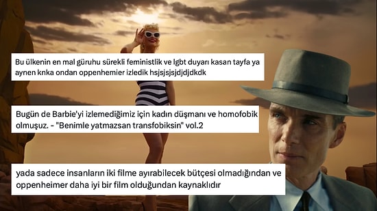 Türkiye'de Oppenheimer'ın Barbie'den Daha Çok İzlenmesini Kadın Düşmanlığına Bağlayan Kişiye Tepki Yağdı!