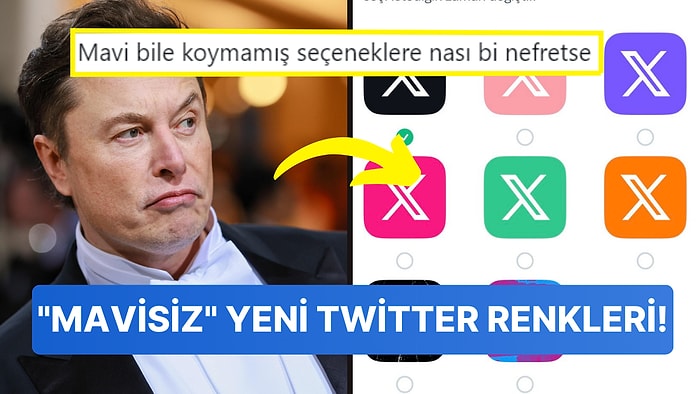 Elon Musk, Twitter'ın Yeni Renklerini Belirledi: Eski Mavi Temayı Özleyen Kullanıcılardan Tepkiler Gecikmedi!