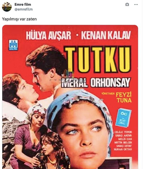 Yeşilçam severler burada mı? 1984 yapımı Kenan Kalav, Hülya Avsar ve Meral Orhonsay'un oynadığı filmde anne ve kızı aynı adama kuma olmuştu.