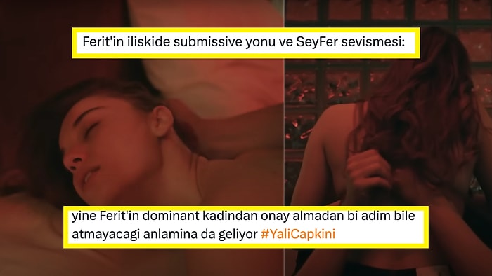 Seyran ve Ferit'in Sevişme Sahnelerini İnceleyip İkilinin İlişkideki Rollerini Ortaya Çıkartan Kullanıcı