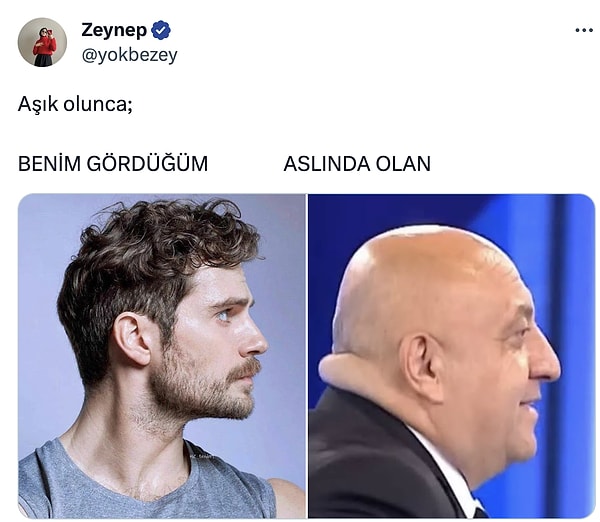 Aşkın gözü kördür.