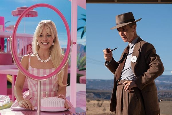 'Barbie' ve 'Oppenheimer' filmleri vizyona girmeden önce bile yaşanacak gişe savaşı gündemdeydi.