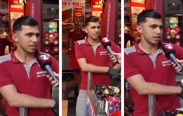Sokak röportajında "Kılıçdaroğlu deyince aklınıza ne geliyor?" sorusu sorulan vatandaş, "Direkt zam geliyor abi" yanıtını verdi.