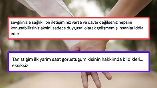 Kimse Anlayamadı! 'Sevgiline Bunları Anlatma' Başlıklı Tavsiye Listesi Gündem Oldu!