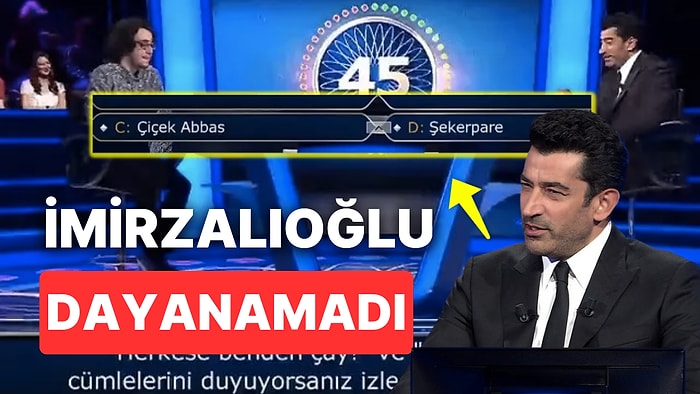 Az Daha Eleniyordu: Kim Milyoner Olmak İster Sunucusu Kenan İmirzalıoğlu'ndan Yeşilçam Sorusuna Olay Tepki