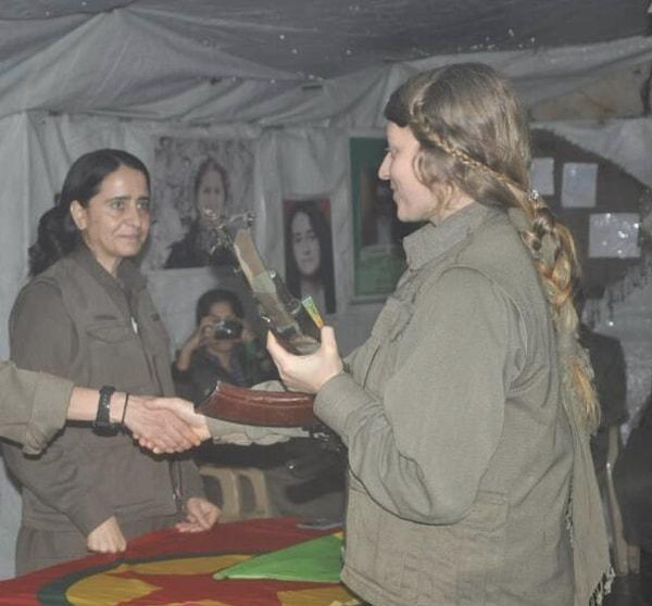 Eva Maria Steiger, terör örgütü PKK saflarında öldürülen yabancı uyruklu 7'inci terörist oldu.