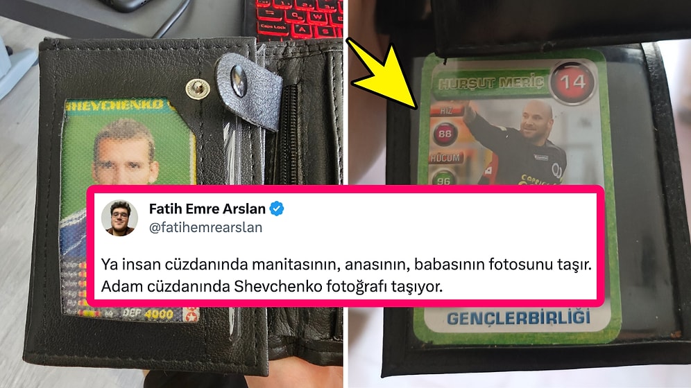 Cüzdanına Manitası Yerine Envaiçeşit Futbolcu Fotoğrafı Koyan Kişilerin Paylaşımları Gününüzü Güzelleştirecek