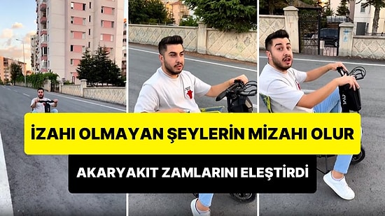 İzahı Olmayan Şeylerin Mizahı Olur: Akaryakıt Zamlarından Sonra Ulaşım İçin Alternatif Yol Bulan Yurdum İnsanı