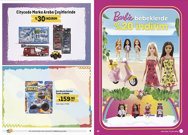 Barbie bebeklerde %20 indirim👇